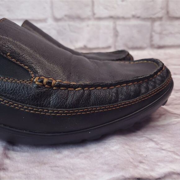 Cole Haan tucker venetian loafers shoes men's size 10 black - Picture 8 of 16